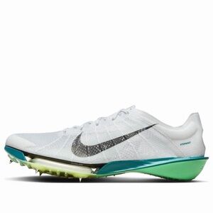 NWOB Nike Air Zoom Victory 2 Track Spikes White Green FD8411-100 Men’s Size 7.5